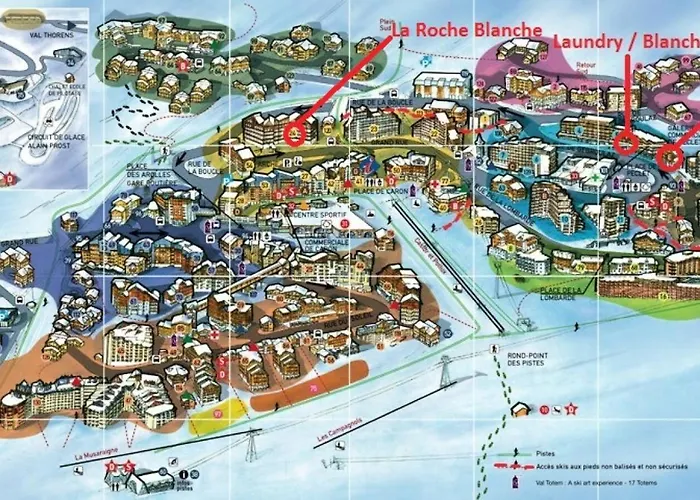 Apartment Roche Blanche - Location: Duplex Pour 8 Personnes Au Dernier Etage, Centre Station Mae-9013